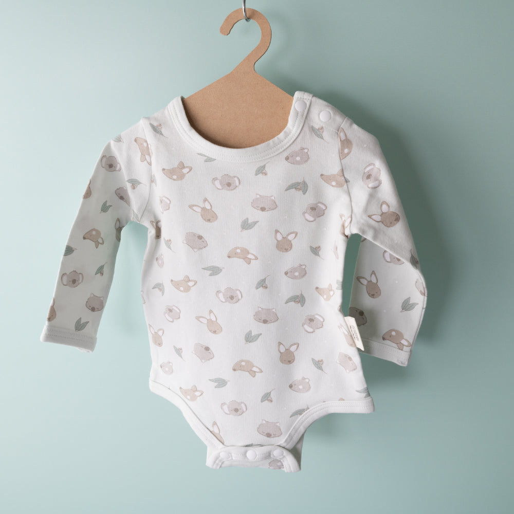 Baby Bodysuit - AUSSIE MATES Size 3-6M